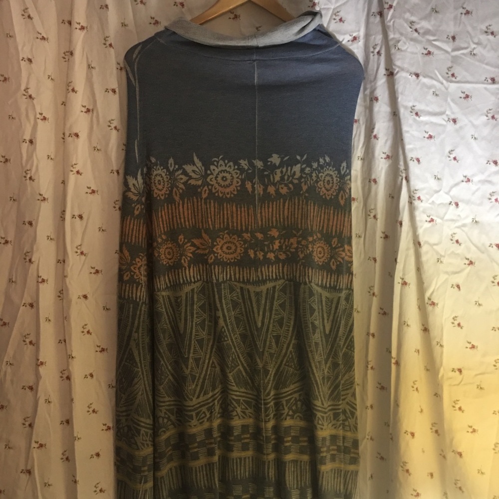 Made in the USA jersey knit maxi skirt